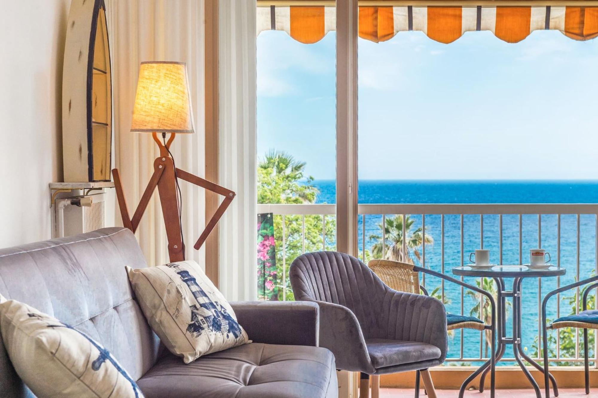 Vina Del Mare, Vue Mer, Terrasse مينتون المظهر الخارجي الصورة